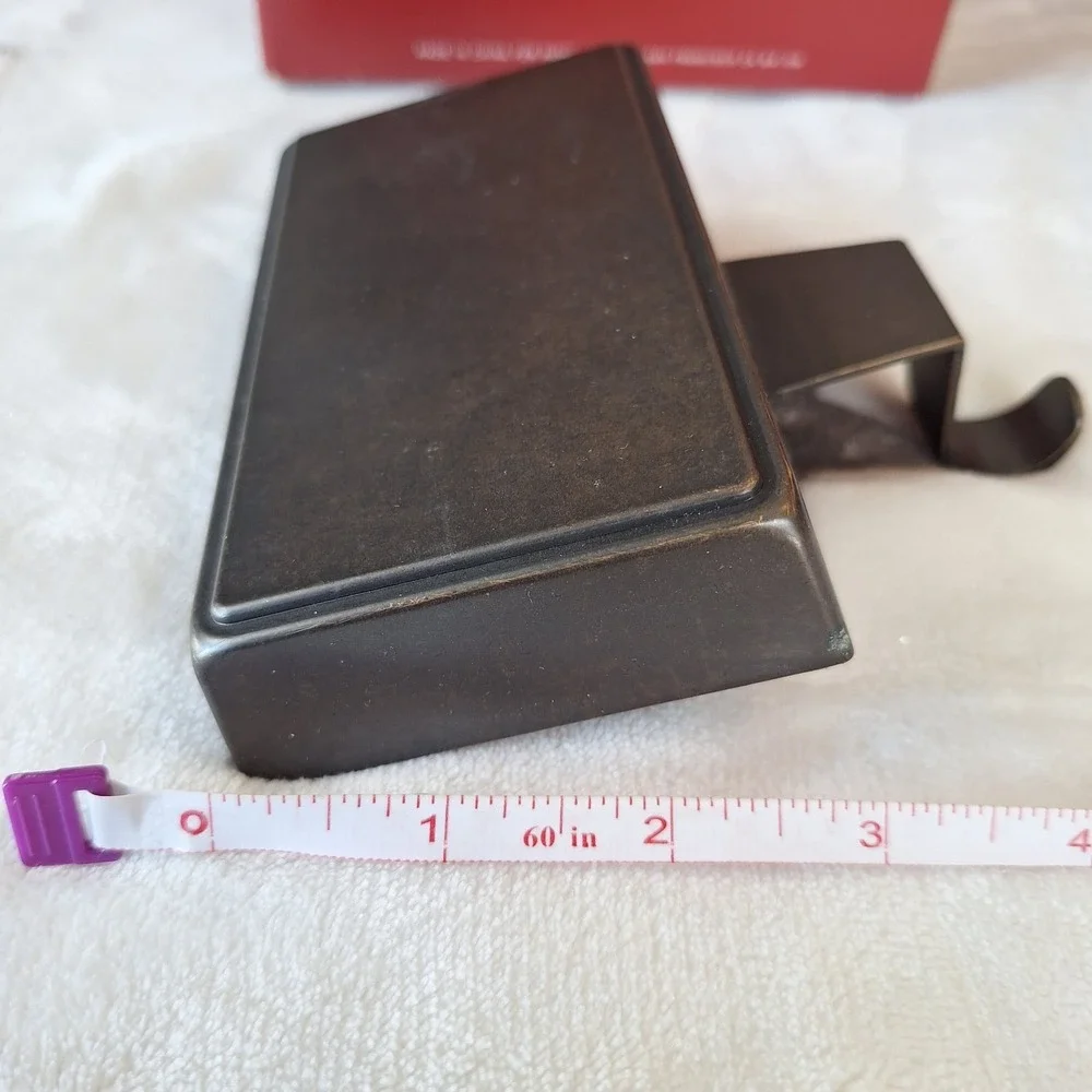 Pottery Barn Simple Stocking Holder Hanger Metal BRONZE Christmas Holiday‎